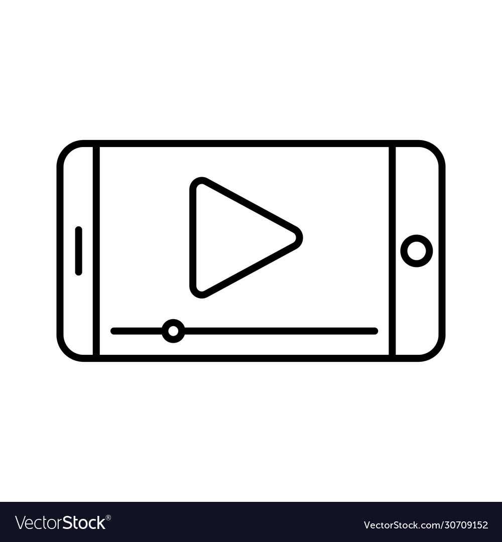 Video call icon logo design