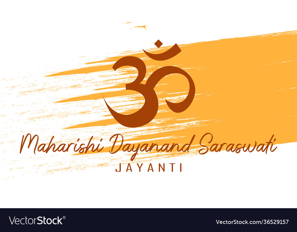 Maharishi dayanand saraswati jayanti