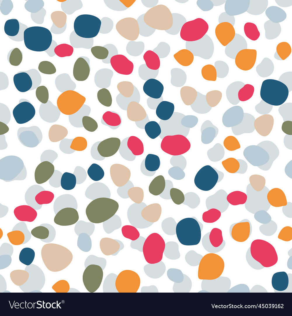 Abstract trendy seamless patterns set with hand vector image Abstract trendy seamless patterns set with hand