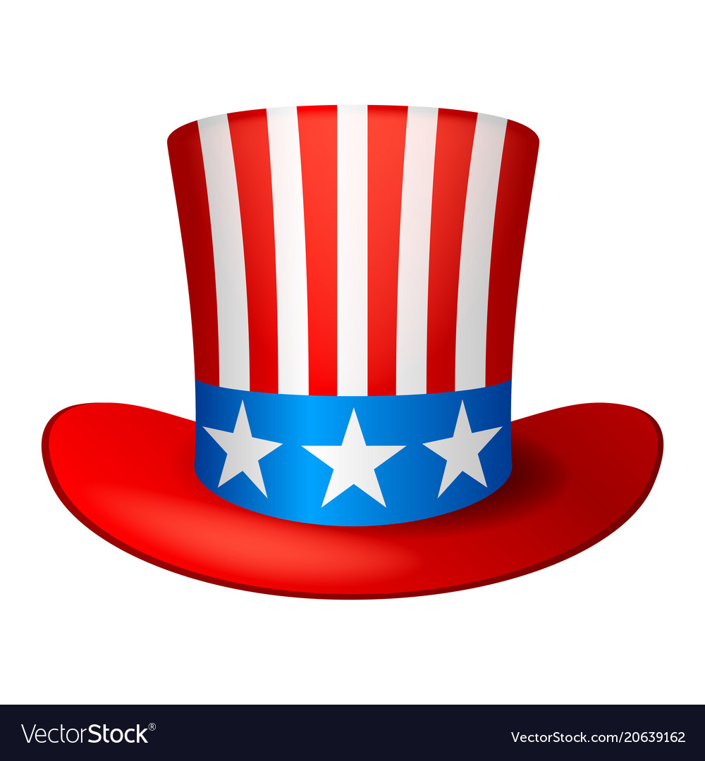 Independence day patriotic american Royalty Free Vector