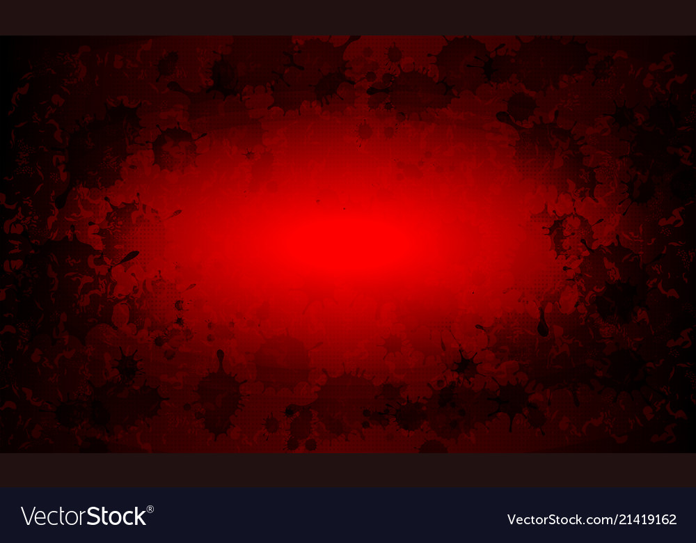 Red textural background with silhouette set