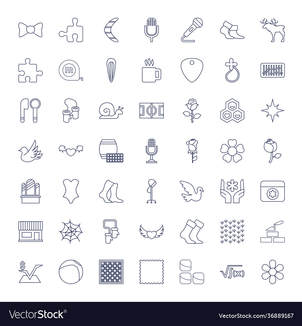 49 pattern icons