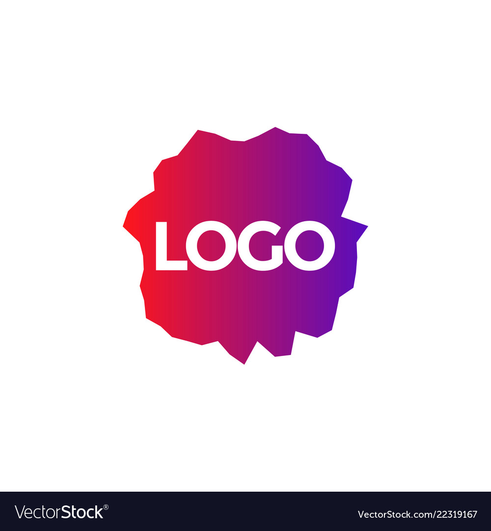 Abstract logo icon background design template