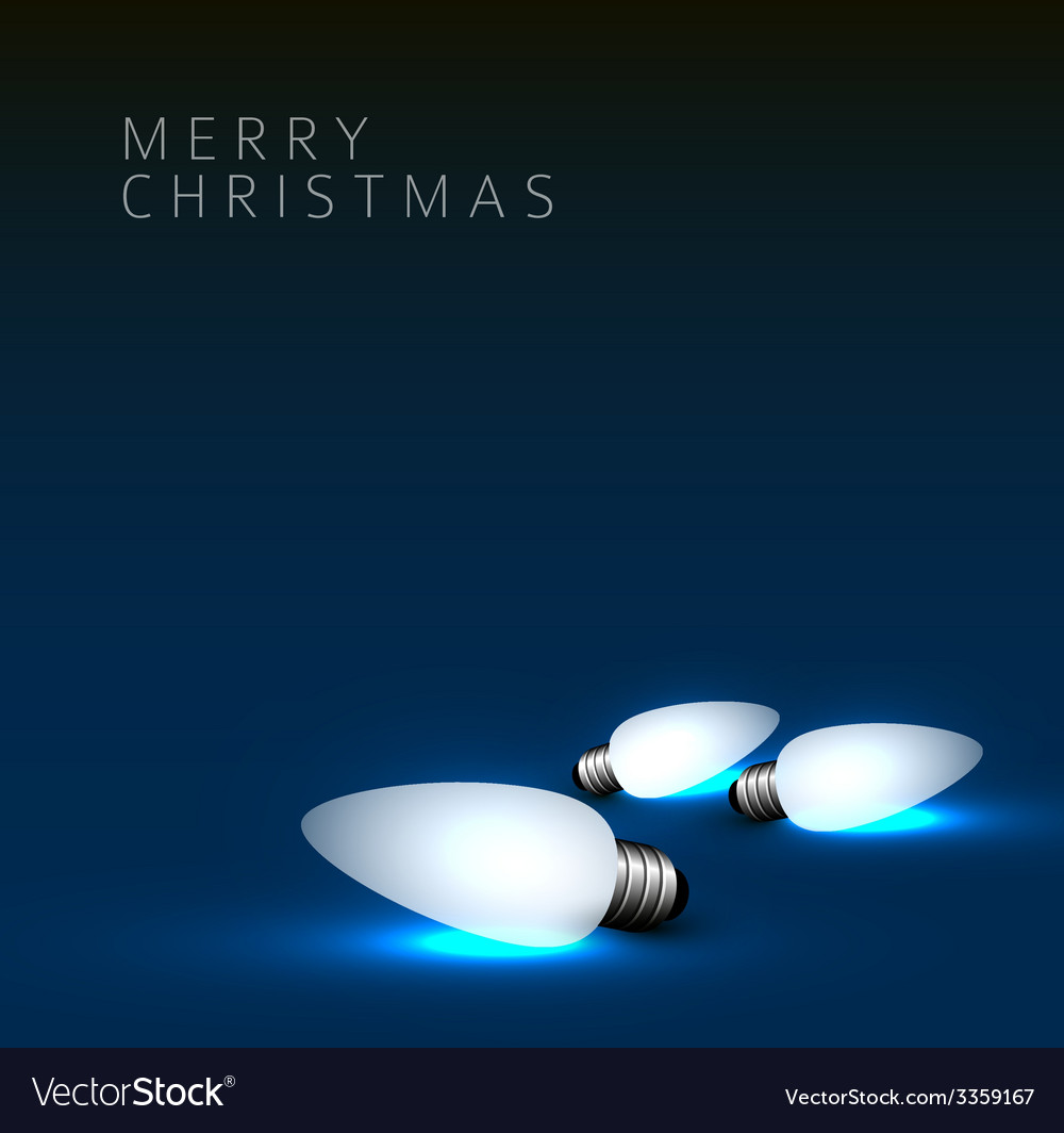 Background with christmas lights