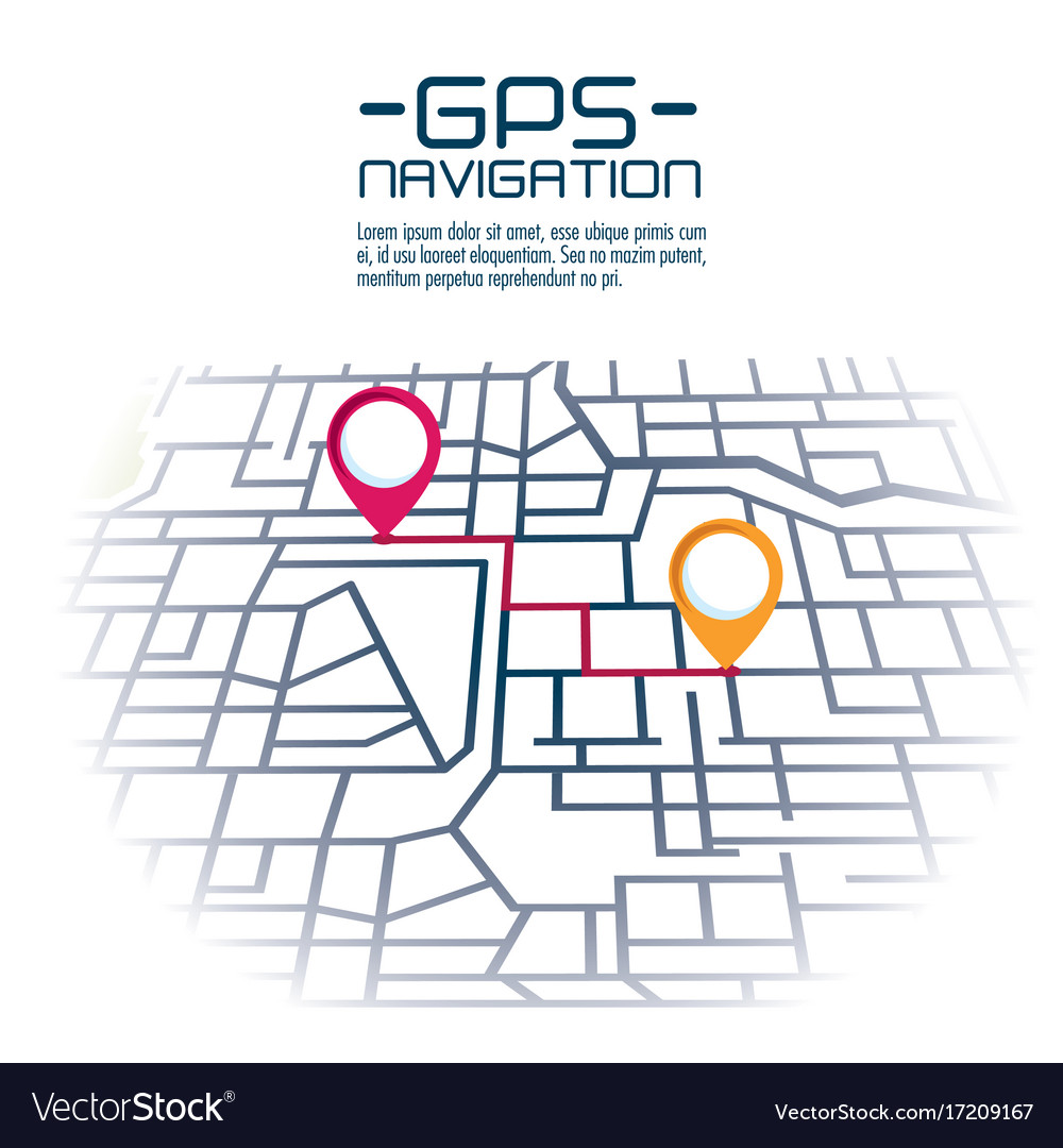 GPS Route Map Navigation