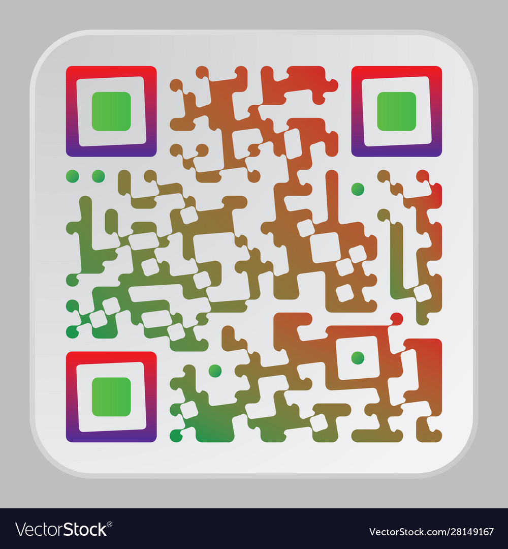 Qr code vector image Qr code