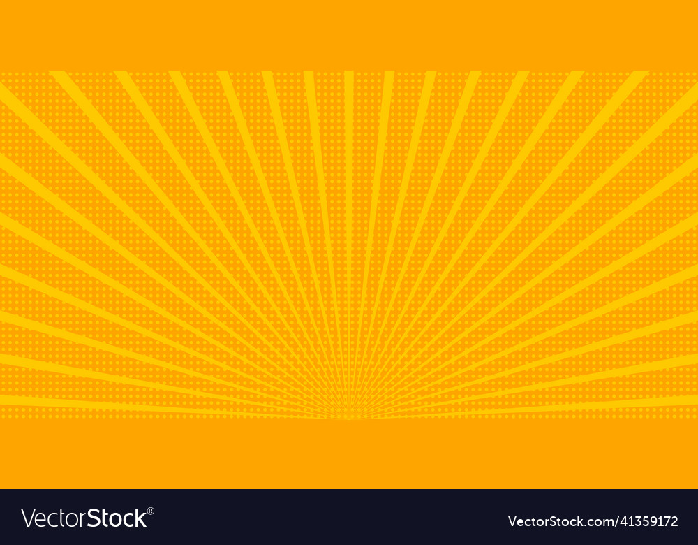 Abstract sunbeams background with dots Vector Image Abstract sunbeams background with dots