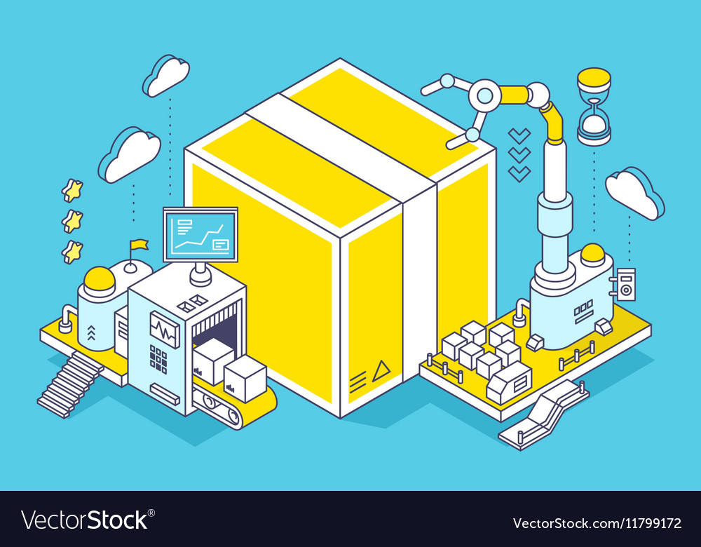 Box and three dimensional mechanism