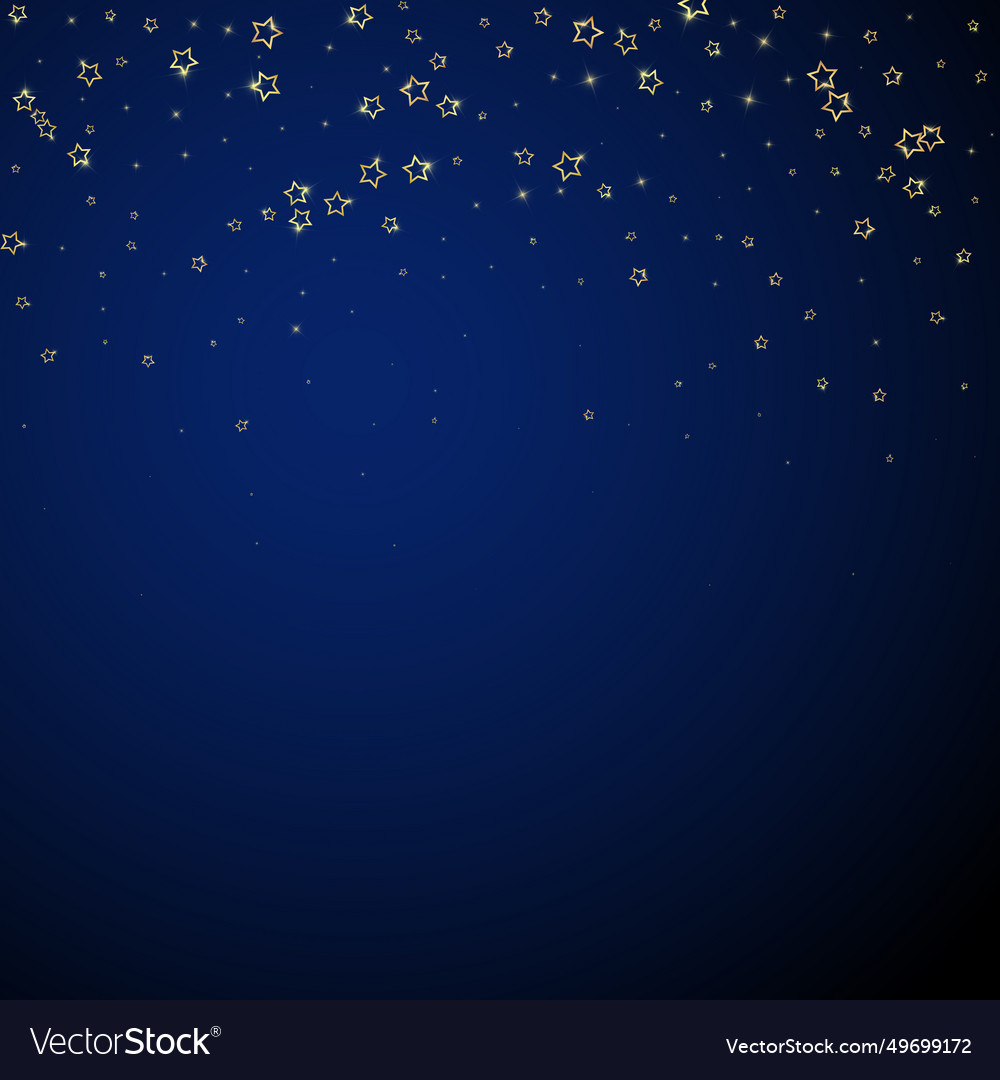 Christmas stars overlay Royalty Free Vector Image