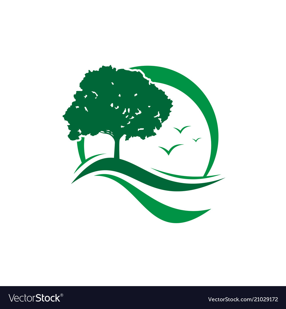 Grüner Baum Icon