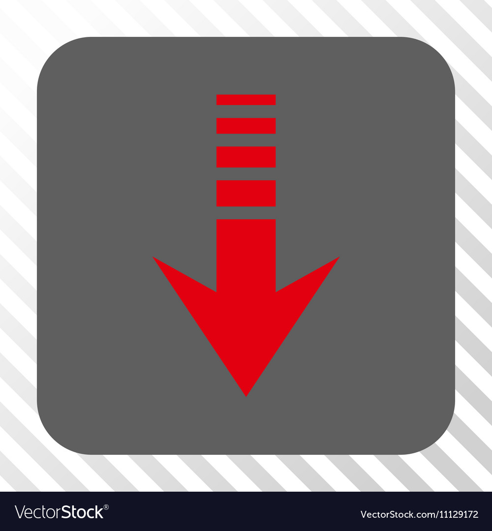 Send down rounded square button