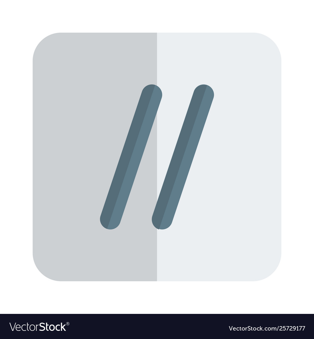 Premium Vector  Forward slash symbol