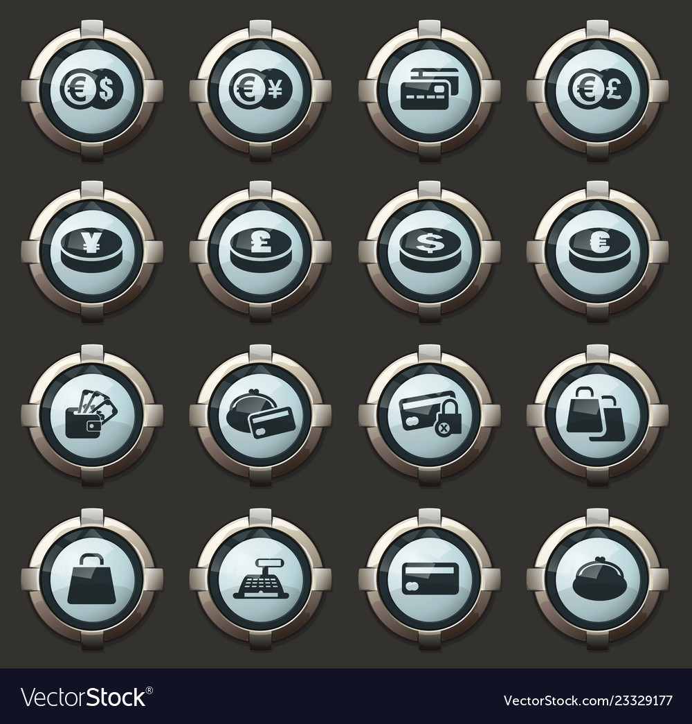 E-commers icons set Vector Image E-commers icons set