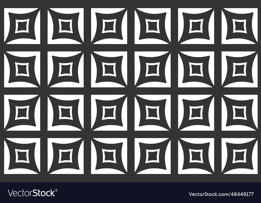 Seamless abstract geometric shape pattern