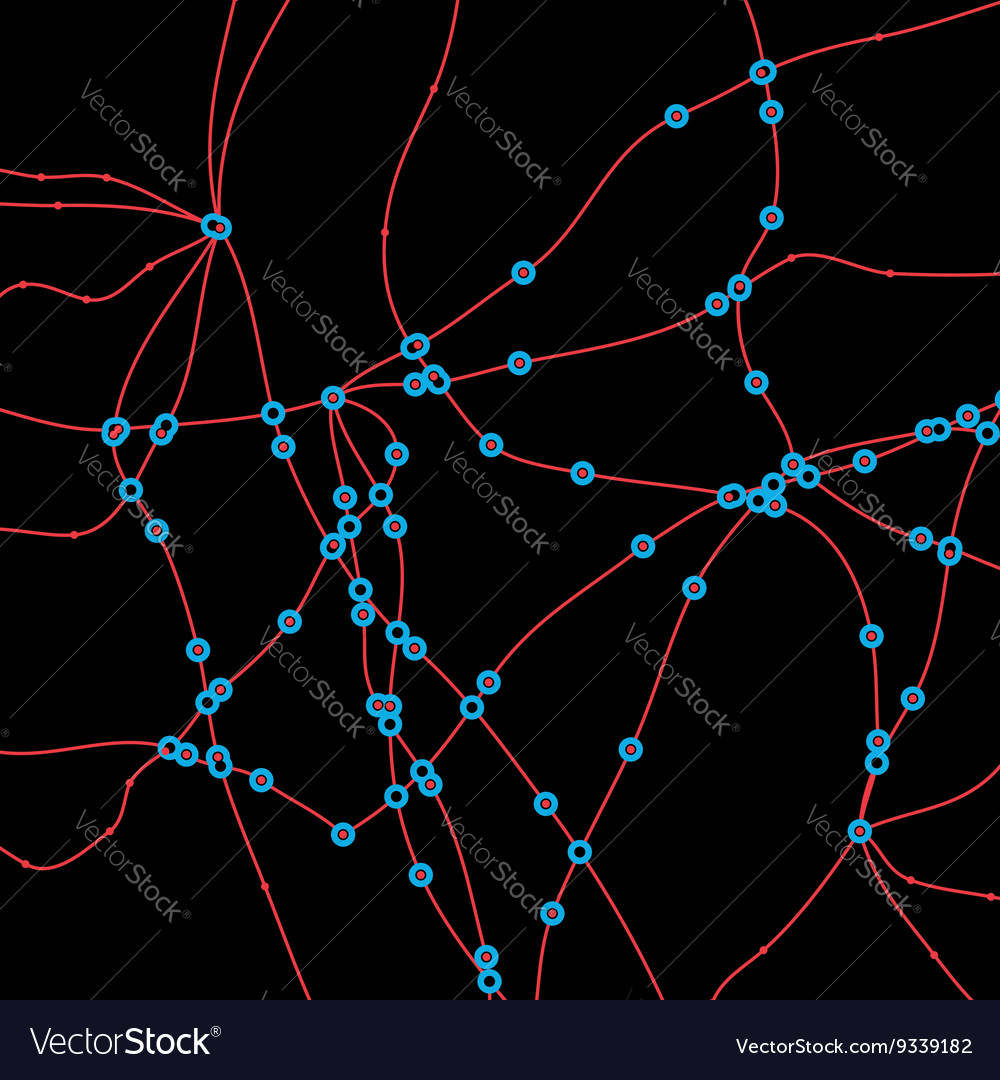 Background with grid of dotted lines