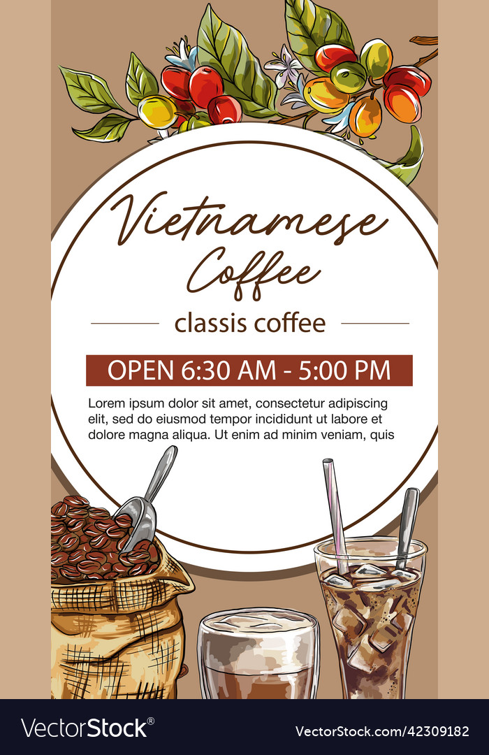 Banners for advertising coffee graphic style