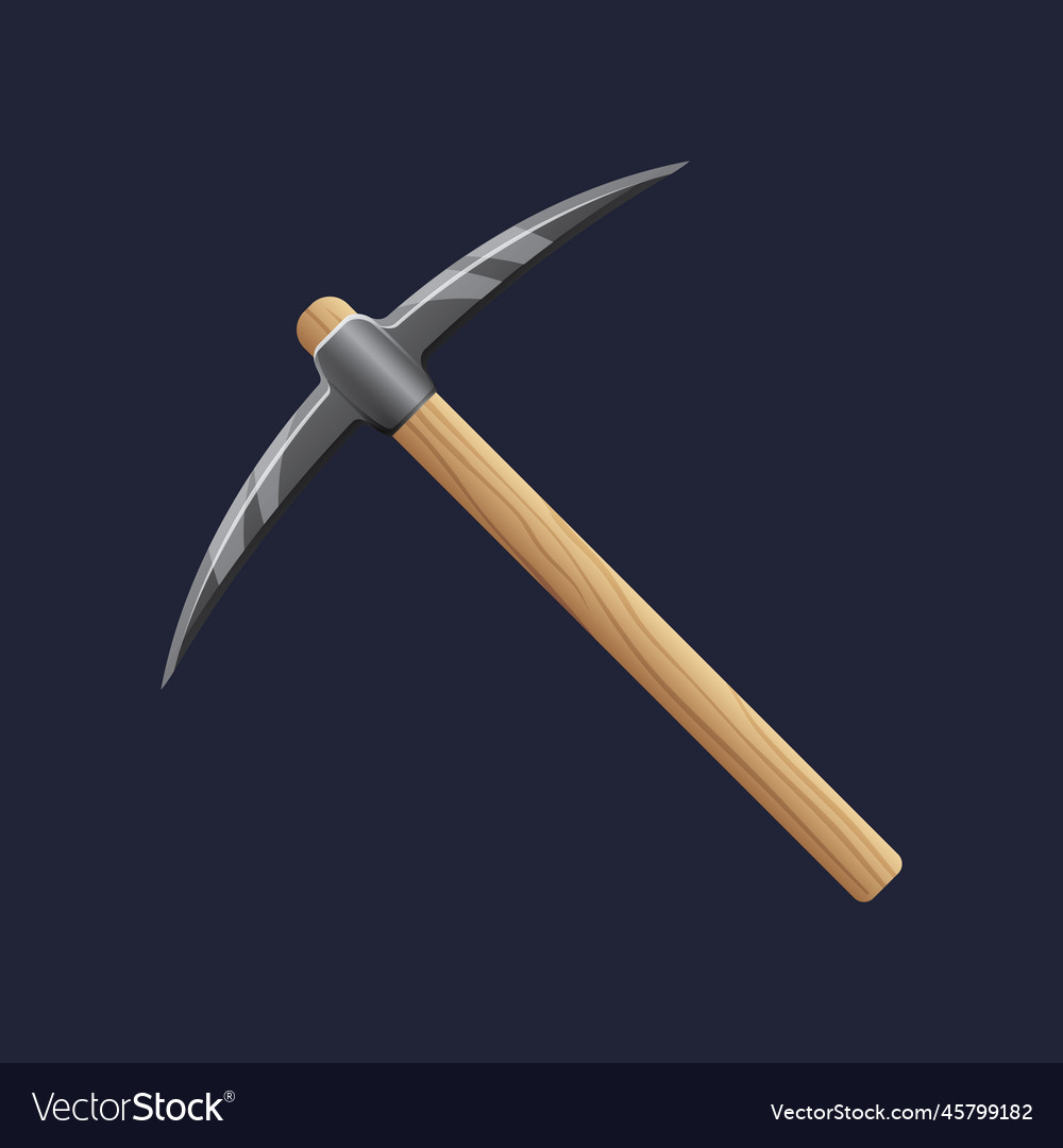 Game ui asset gaming user interface pickaxe icon