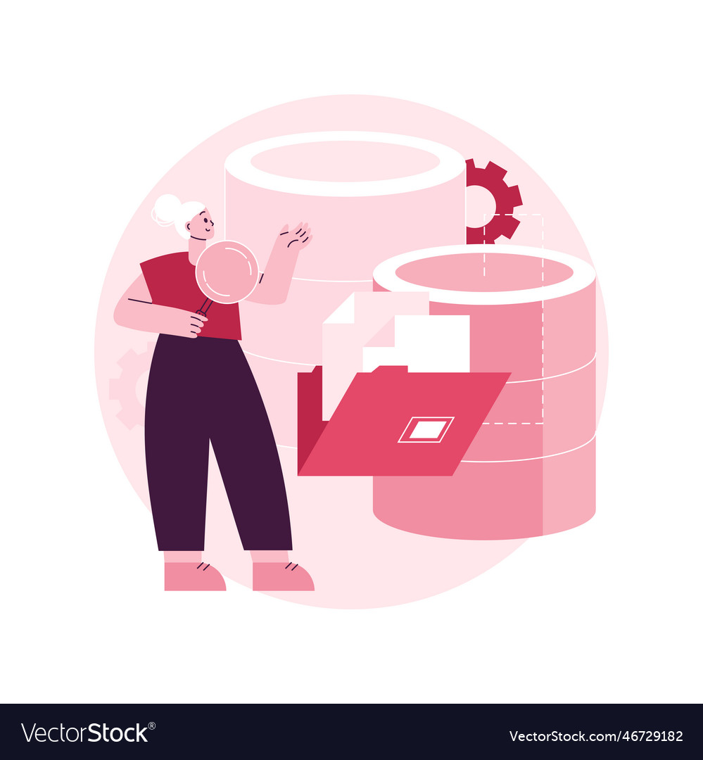 Php und mysql Entwicklung abstraktes Konzept vector image Php und mysql Entwicklung abstraktes Konzept