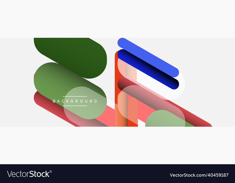 Abstract background round shapes lines Vector Image Abstract background round shapes lines