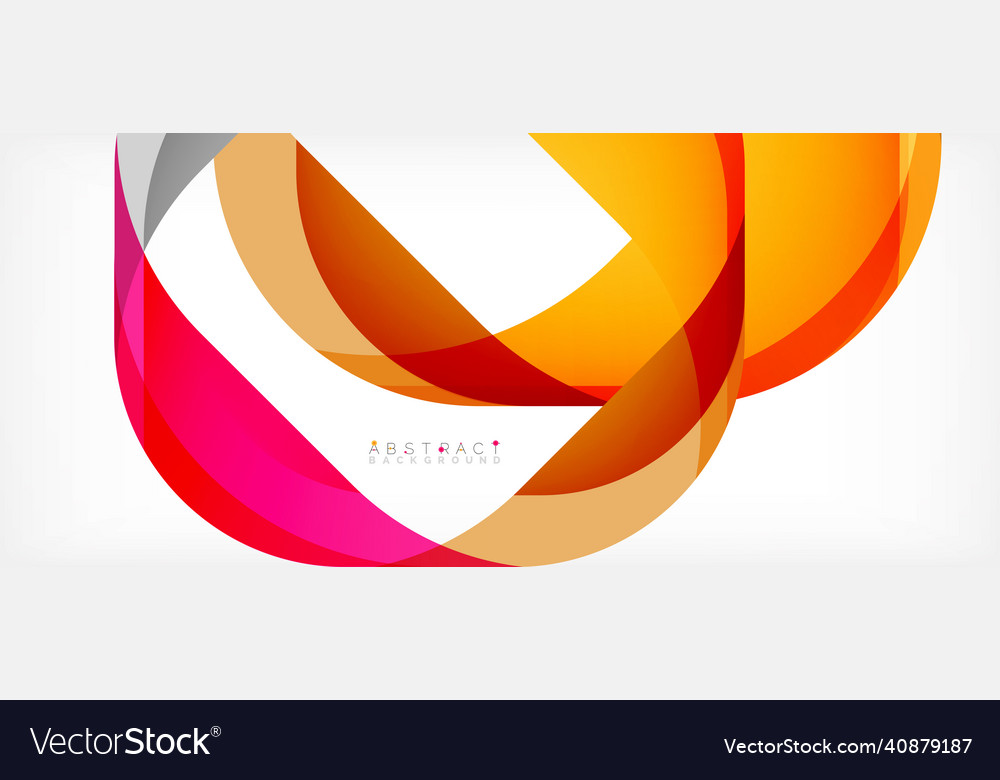 Abstract square shape with overlapping waves Vector Image Abstract square shape with overlapping waves