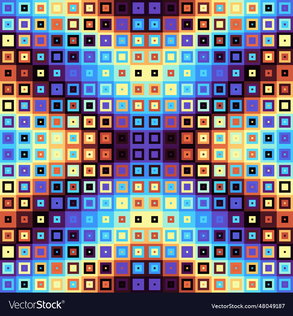 Geometric abstract pattern in low poly style