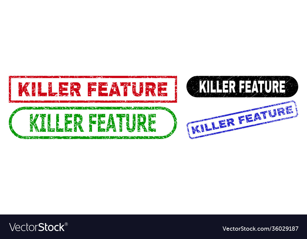 Killer feature rectangle seals with unclean style
