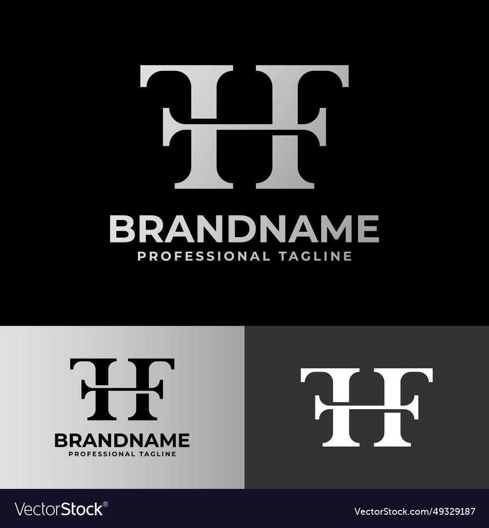 Letter fhf logo suitable for any business