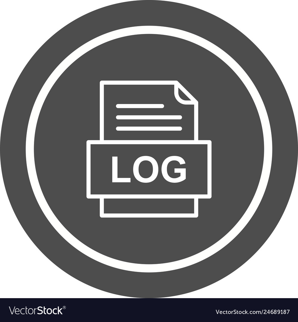 Log file document icon