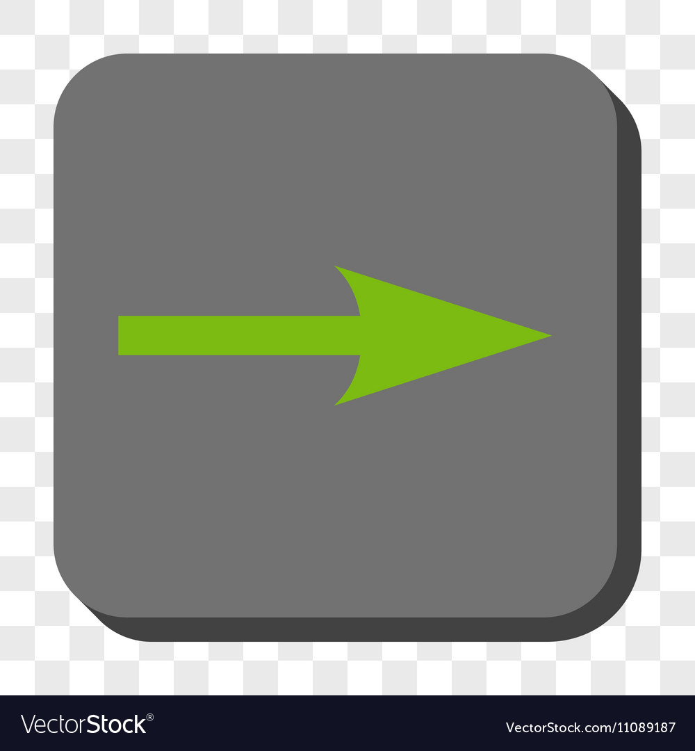 Sharp arrow right rounded square button