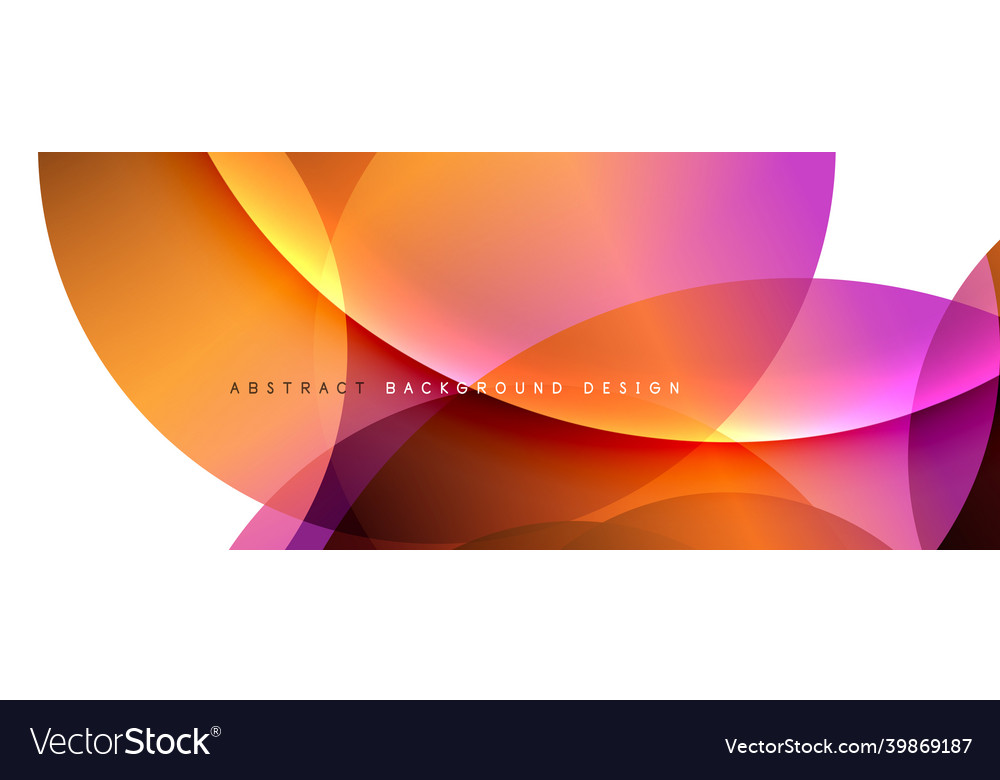 Trendy simple fluid color gradient abstract