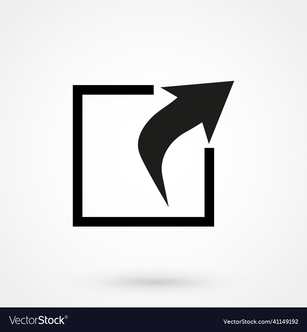 Action sign icon in a simple style