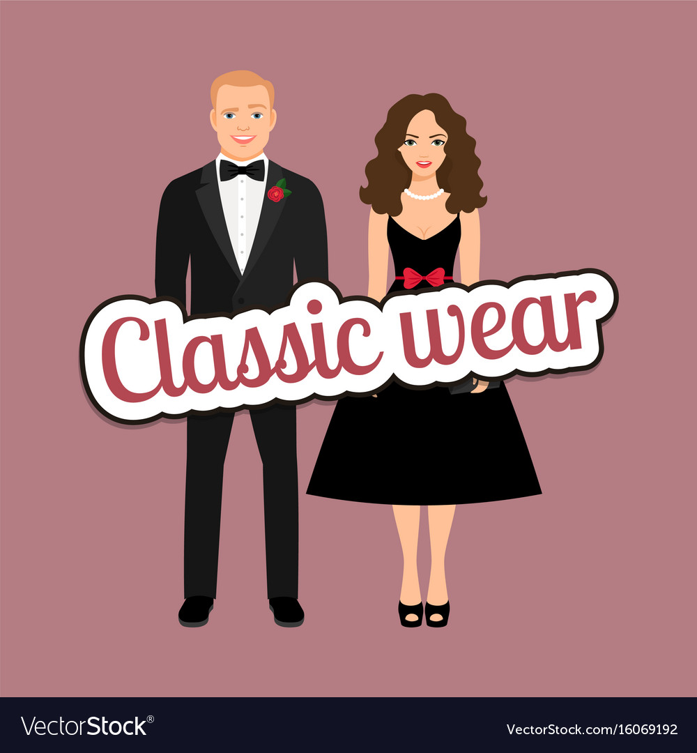 dress and tux