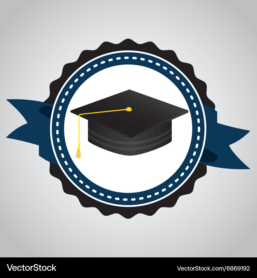 Grad Designs Vector Graduation concept design Royalty Free Vector Image