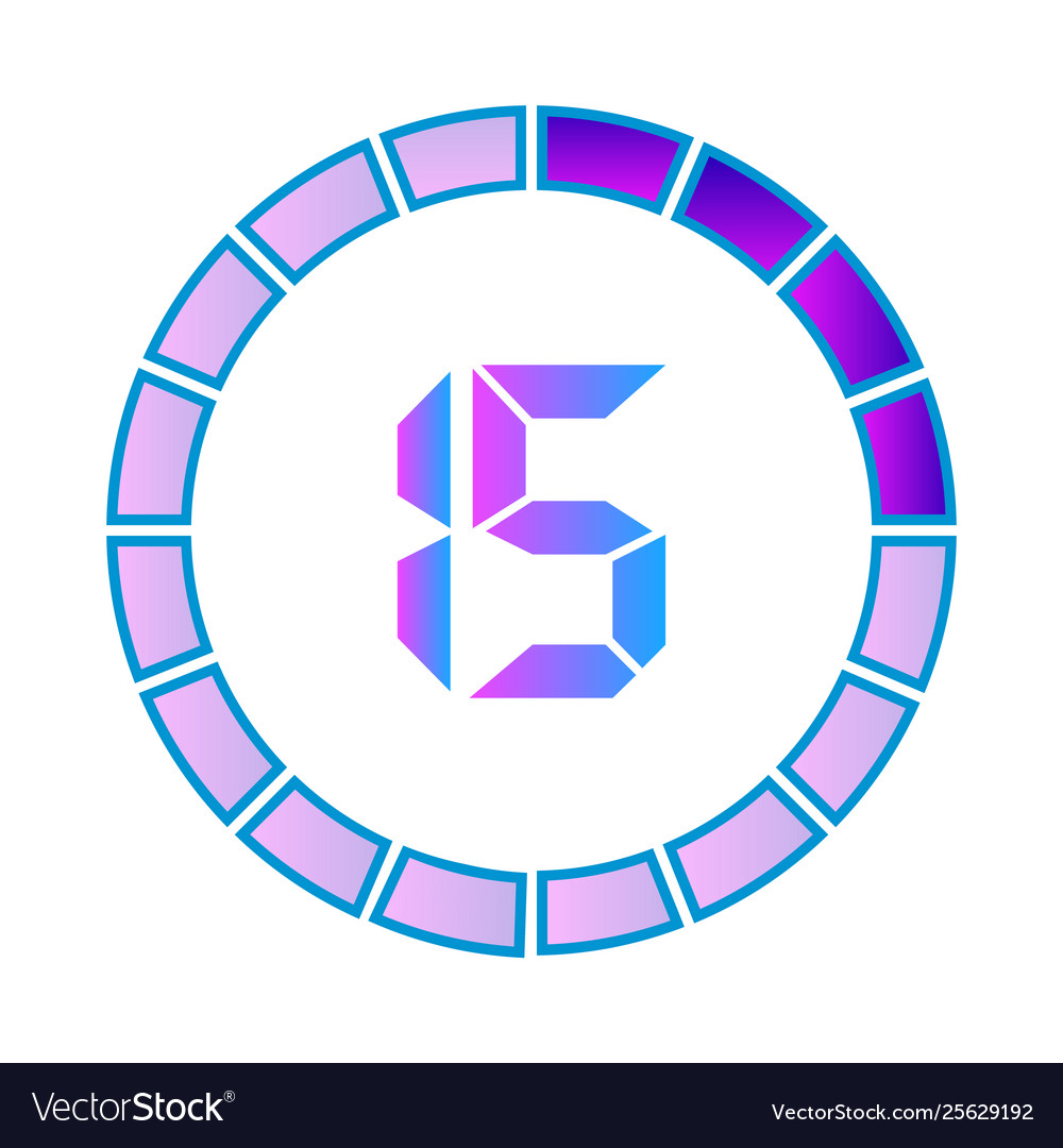 Minutes or seconds timer