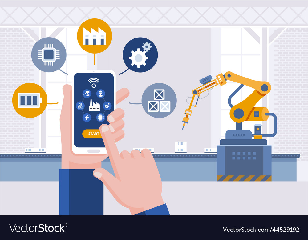 Monitoring app on a smartphone and smart