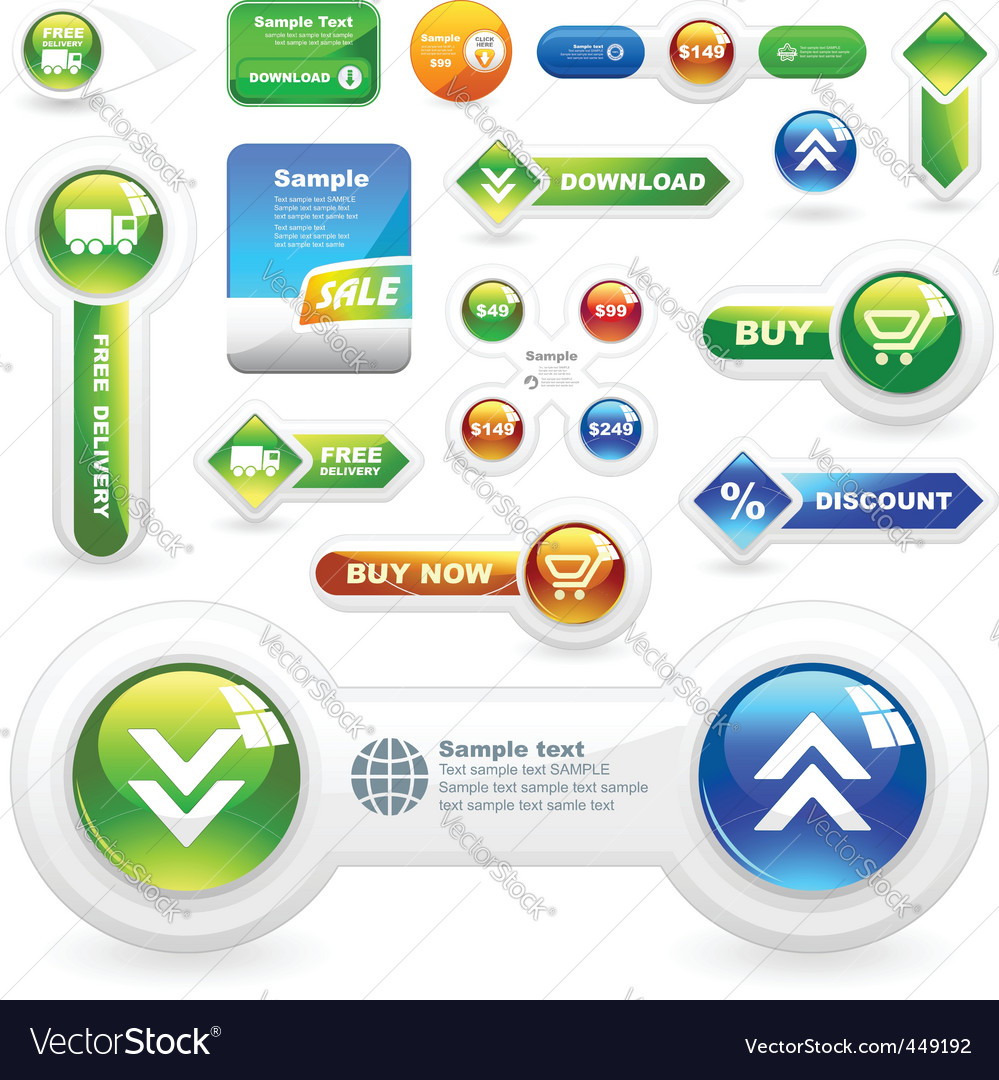 Website Elements & Icons