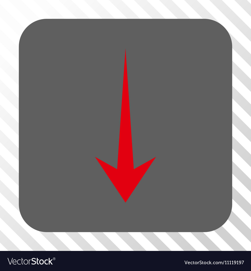 Arrow down rounded square button