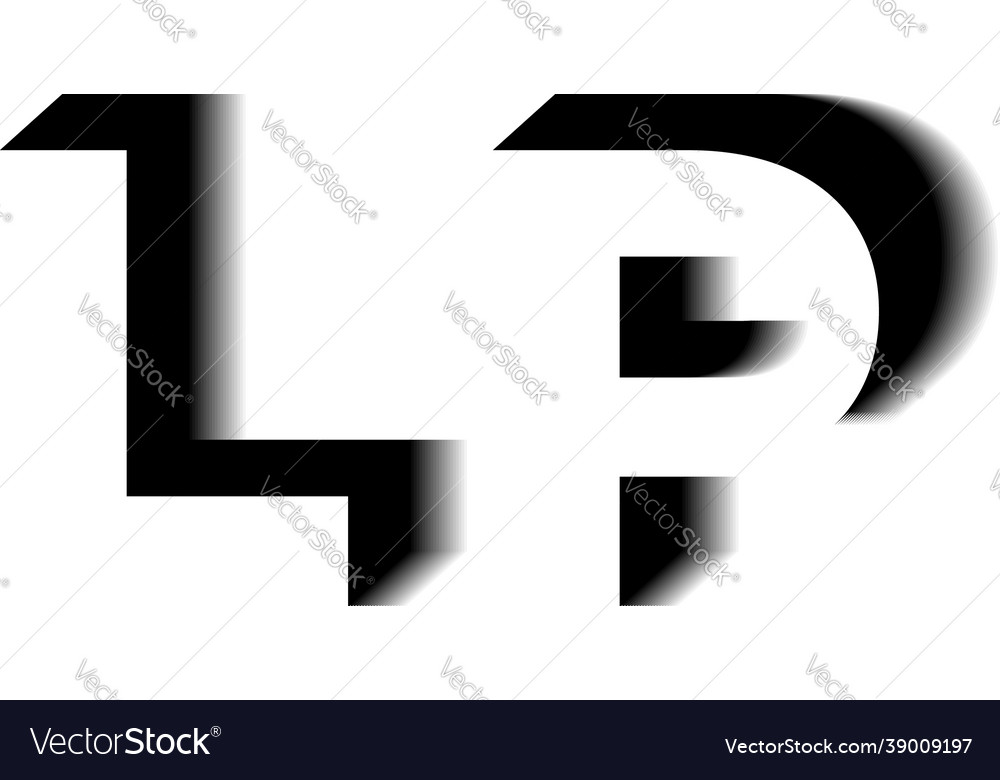 Lp monogram shadow shape style