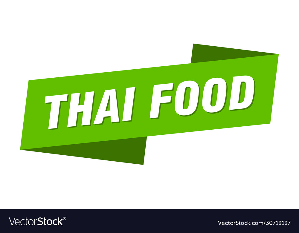 Thai-Food-Banner-Template Band-Label