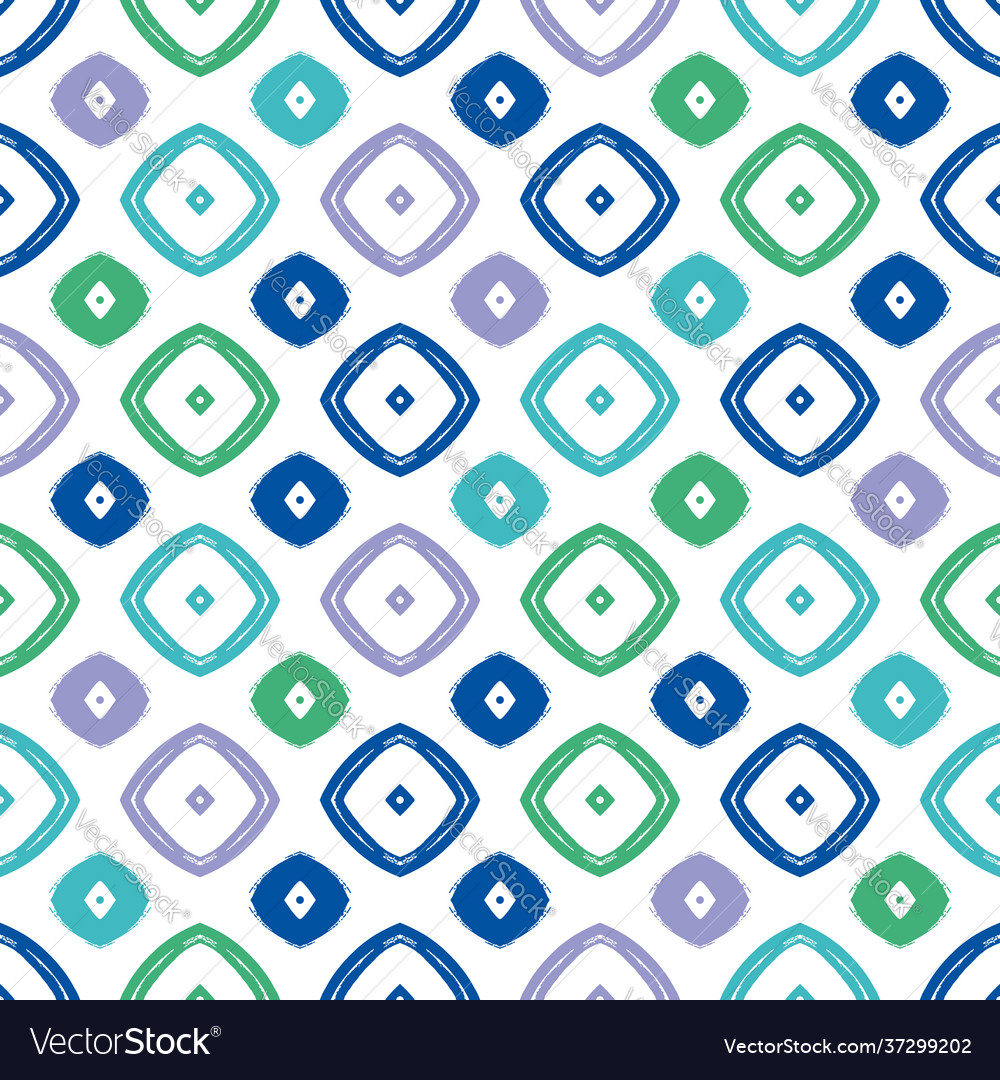 Colorful seamless pattern in boho style vector image Colorful seamless pattern in boho style
