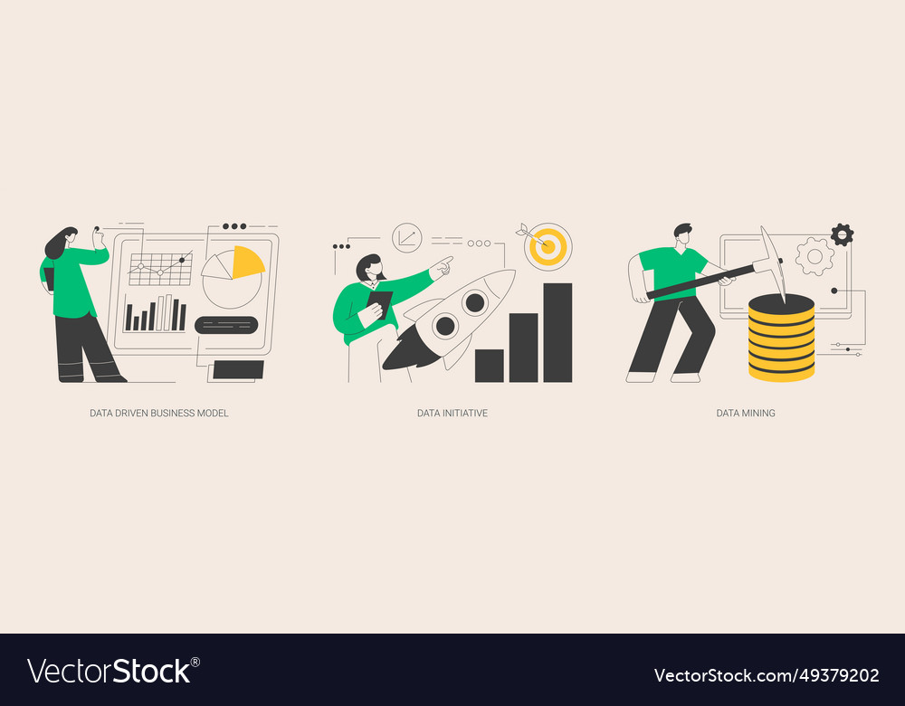 Data analytics abstract concept vector image Data analytics abstract concept