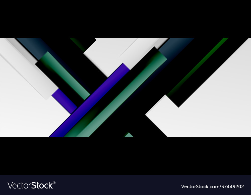 Multicolored lines background design template Vector Image Multicolored lines background design template