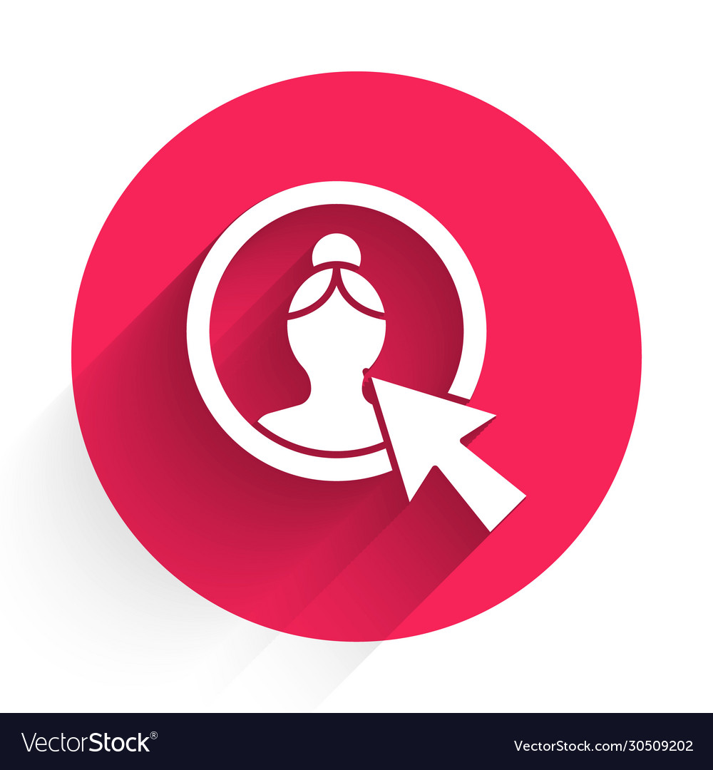 Weiß erstellen Konto-Bildschirm-Symbol isoliert vector image Weiß erstellen Konto-Bildschirm-Symbol isoliert
