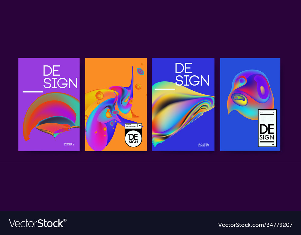 Landing page background template with colorful Vector Image Landing page background template with colorful