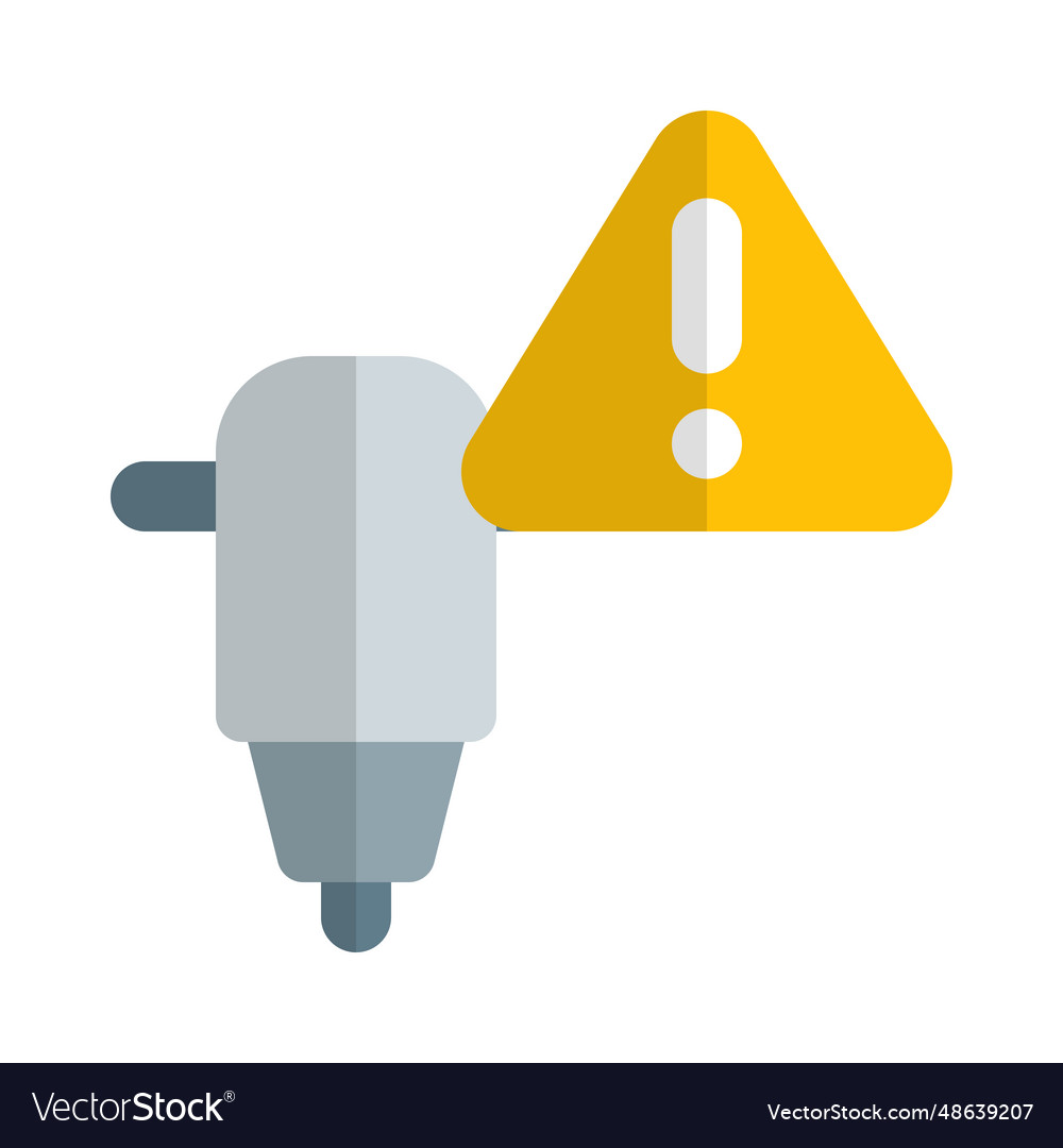 Machine for drilling with warning indicator