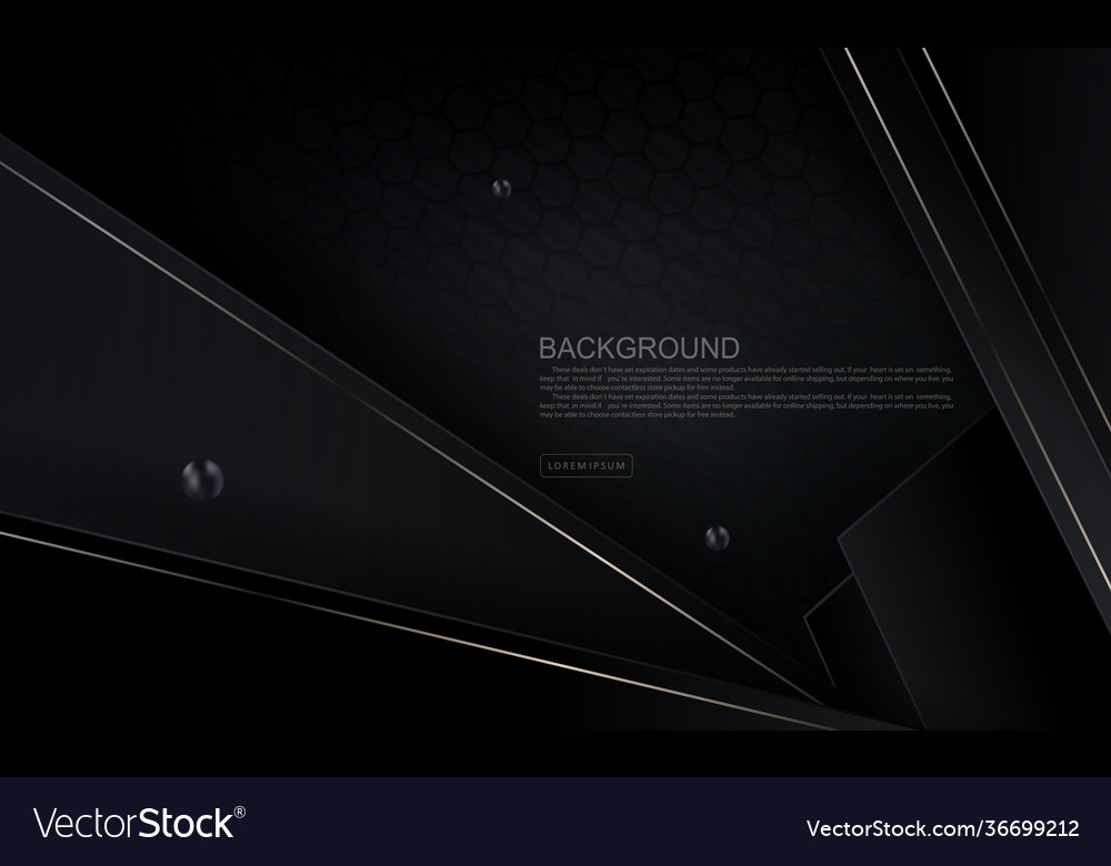 Black geometric composition with a gradient vector image Black geometric composition with a gradient