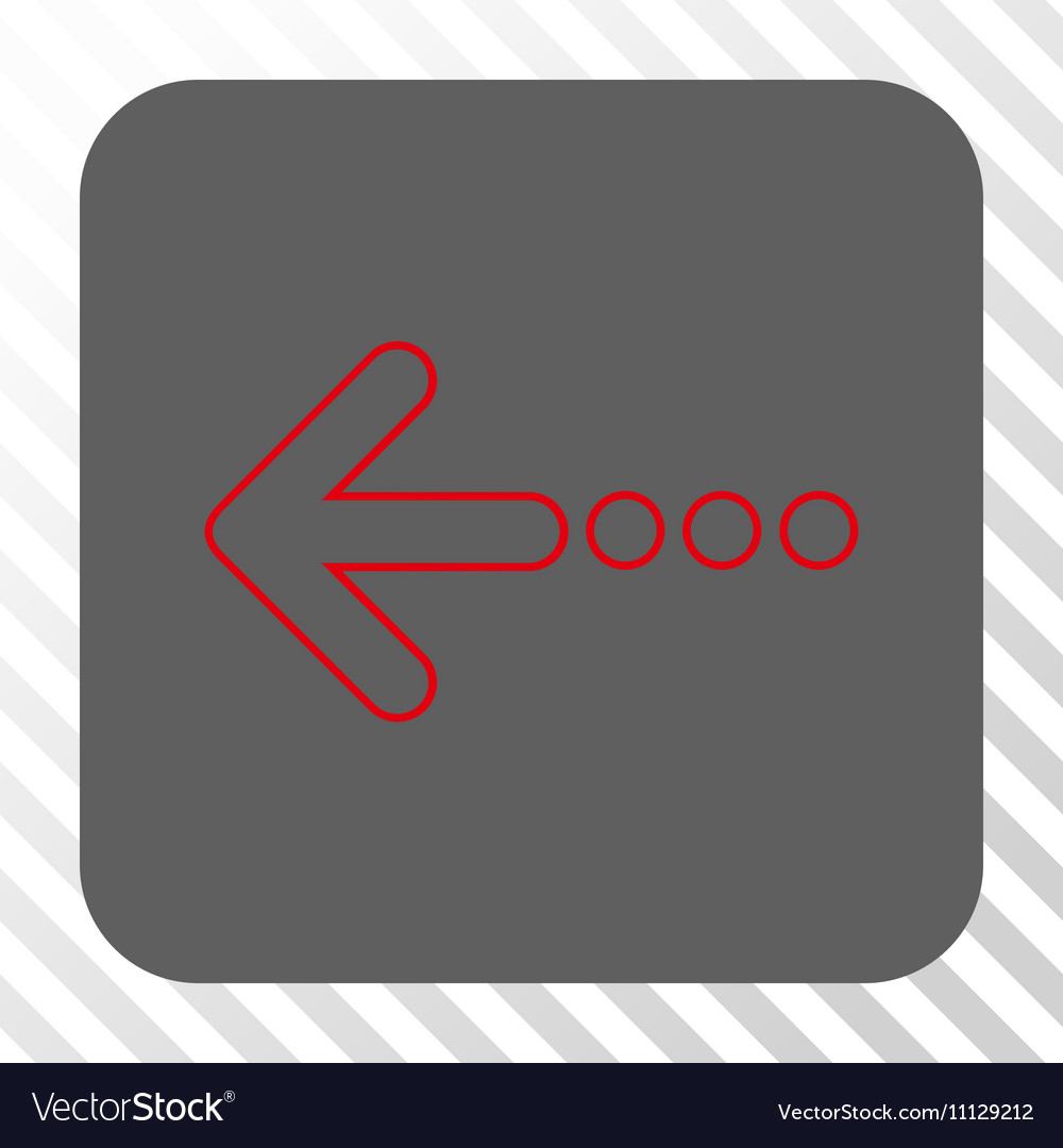 Send left rounded square button
