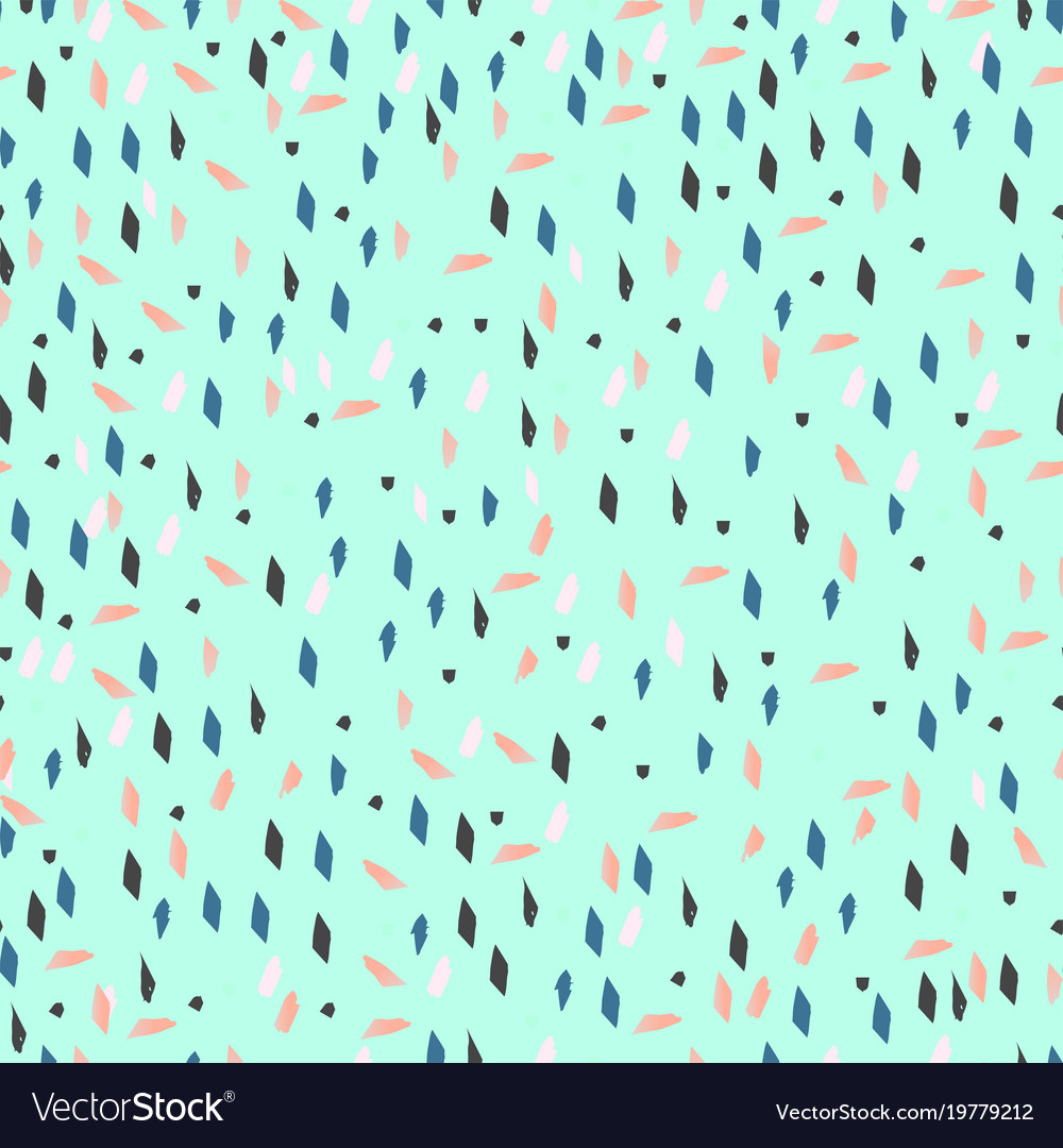 Trendy abstract pattern in terrazzo style