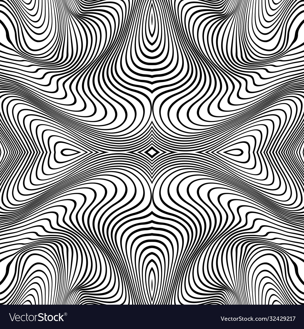 Abstract lines pattern waves background vector image Abstract lines pattern waves background