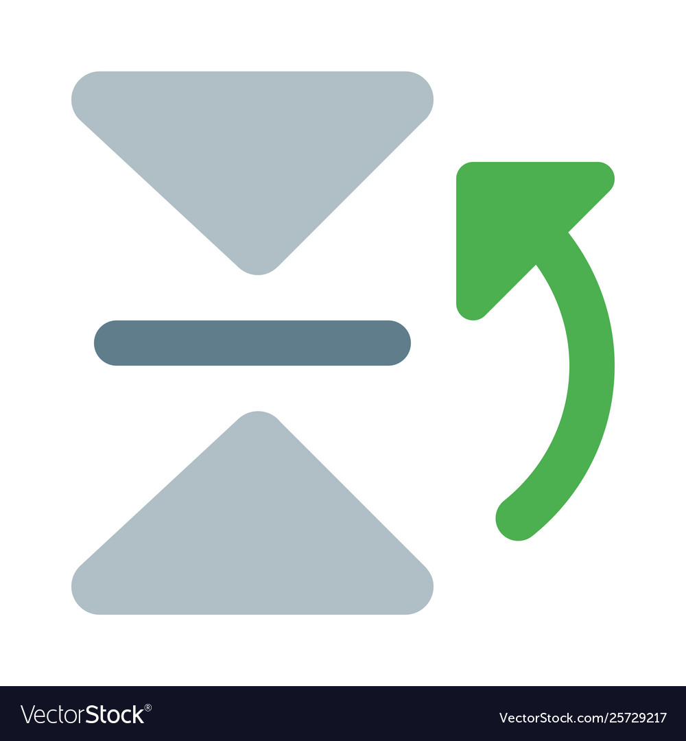 Flip vertical to horizontal in right orientation